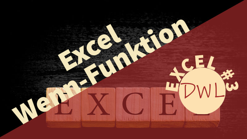 Bausteine auf denen Excel steht