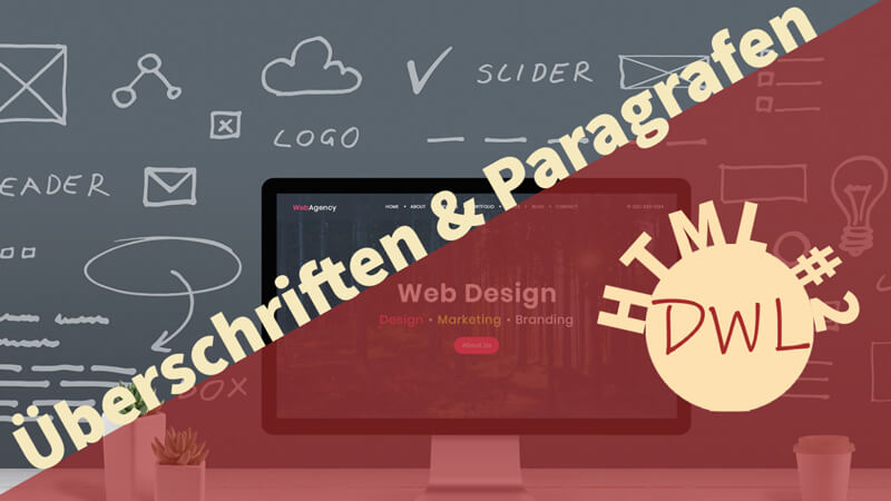 Bildschirm auf dem Webdesign steht