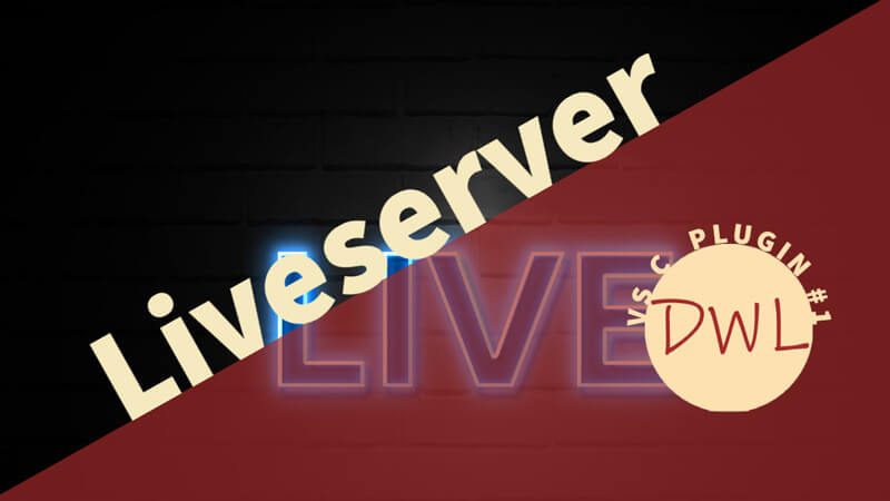 Hintergrund mit dem Text Live Server